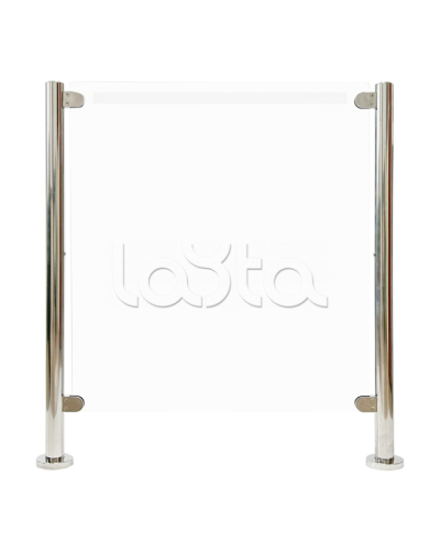 RUBEZH STRAZH Стойка вертикальная СВУ-1Н (стекл.) в Королеве Ограждения Pintop.ru