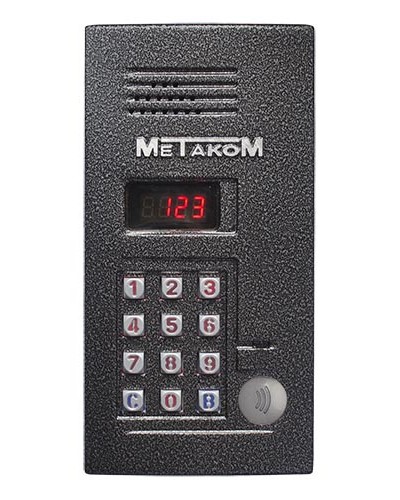 Блок вызова домофона Метаком MK2012-MFEV в Королеве Блоки вызова многоабонентные Pintop.ru