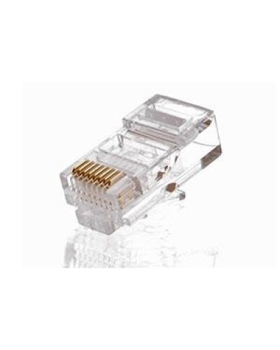 Разъем RJ-45 под витую пару категория 5е (1000 шт/уп) NETLAN EC-UP8P8C-5E-003-TR-1000 в Королеве Коннекторы Pintop.ru