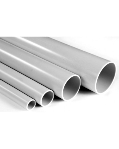 Труба гладкая ПВХ-UF жесткая сверхтяжелая диам 20, атмосферостойкая (3м) Экопласт 32020UF в Королеве Гладкая труба Pintop.ru