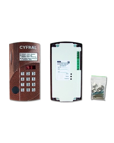 Блок вызова видеодомофона на 100 абонентов Цифрал CCD-2094.1M/РKVС в Королеве Вызывные аудиопанели малоабонентные Pintop.ru