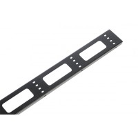 Органайзер кабельный вертикальный для стойки внешний с окнами 42U ЦМО ВКО-СТК-42-9005