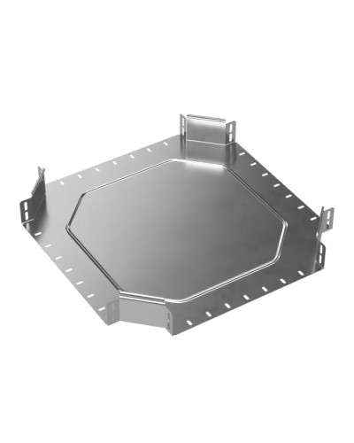 Ответвитель Х-образный Стандарт INOX (AISI 304) 400х80 Промрукав (PR16.3185) в Королеве Аксессуары для лотков Pintop.ru