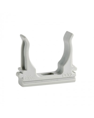 CF32G Держатель (клипса), без галогена, для труб D32мм (10шт) Экопласт (41732-10HF) в Королеве Держатели, клипсы, скобы Pintop.ru