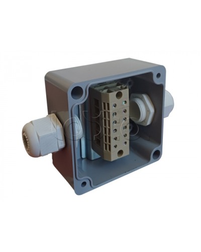 Коробка пылевлагонепроницаемая клеммная G366 А К 10 мм2 АЯКС IP66/IP65, 82x80x55 Магнито-контакт в Королеве Распределительные коробки Pintop.ru