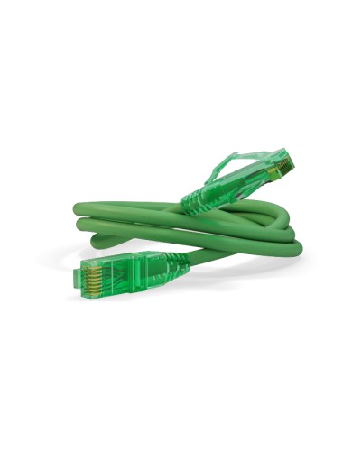 Патч-корд Hyperline PC-LPM-UTP-RJ45-RJ45-C6a-1M-LSZH-GN в Королеве Патчкорды (медные) Pintop.ru