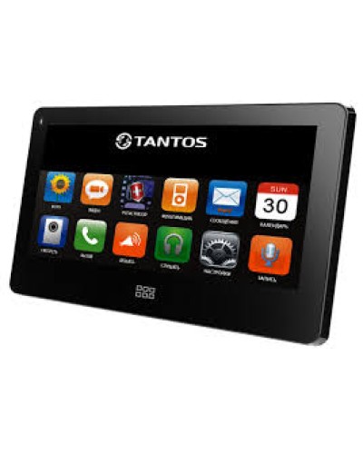 Монитор цветного видеодомофона со сверхтонким корпусом и сенсорным экраном Tantos NEO Slim (черный) в Королеве Абонентские видеоустройства Pintop.ru
