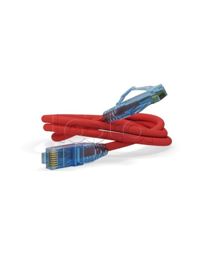Патч-корд RJ45-RJ45, 4 пары, UTP, кат.6, LSZH (3м) Hyperline PC-LPM-UTP-RJ45-RJ45-C6-3M-LSZH-RD в Королеве Патчкорды (медные) Pintop.ru
