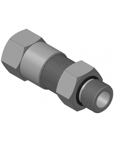 Кабельный ввод с резьбой G1/2 для открытой прокладки кабеля с проходным диаметром d=8-12 мм Спектрон КВН-12-Н-G1/2 в Королеве Аксессуары для кабель-канала Pintop.ru