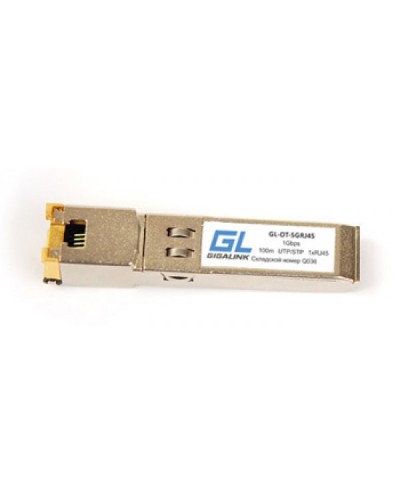 Модуль SFP Gigalink GL-OT-SGRJ45 в Королеве Модули SFP/XFP/GBIC Pintop.ru