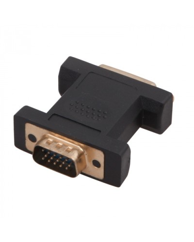 Переходник штекер VGA - гнездо DVI-D позолоченный GOLD (10шт/уп) REXANT 17-6808 в Королеве Проходные адаптеры Pintop.ru