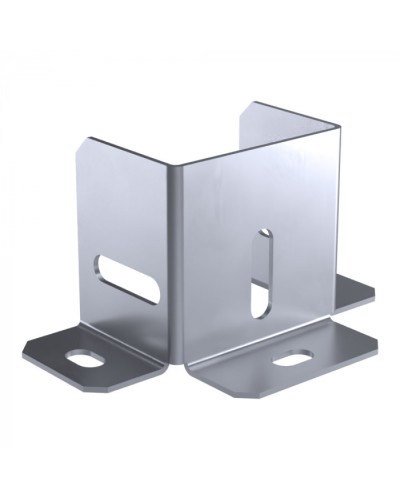 Универсальный ввод трассы лотков Стандарт INOX (AISI 316) 50х50 Промрукав (PR16.3695) в Королеве Аксессуары для лотков Pintop.ru