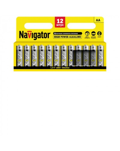 Элемент питания Navigator 94 782 NBT-NE-LR6-BP12 в Королеве Электротехническое оборудование Pintop.ru
