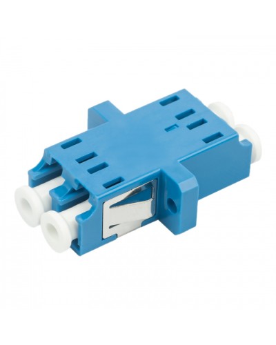 Адаптер оптический проходной LC-LC, OS2, дуплекс (duplex), синий Datarex DR-541102 в Королеве Коммутационные изделия Pintop.ru