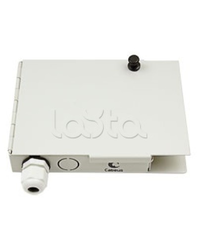 Бокс оптический настенный 19 на 4 SC/LC порта Cabeus JJT-4-SC в Королеве Кросс оптический Pintop.ru