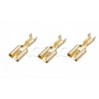 Клемма плоская 1-2.5 мм² (КП гнездо - 7.7мм) (100шт/уп) REXANT 08-0921