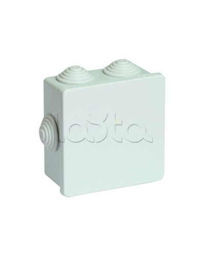 Коробка ответвительная с кабельными вводами, IP44, д.80х40 мм DKC 53700 в Королеве Распределительные коробки Pintop.ru