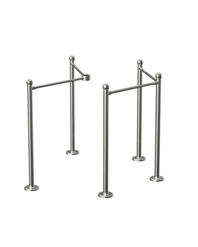 Ограждение угловое Ростов-Дон ОУ-Р (Хром) в Королеве Ограждения Pintop.ru