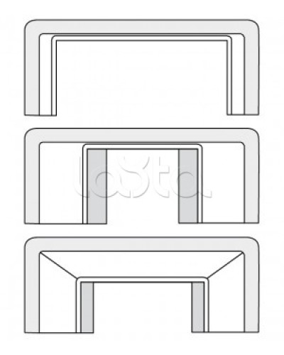 Набор адаптеров для миниканалов DKC 10133 в Королеве Аксессуары для кабель-канала Pintop.ru