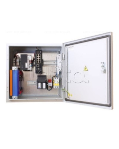 Уличный коммутатор в корусе из нержавеющей стали с термостабилизацией и резервным питанием OSNOVO OSS-44TB1(SW-60812/I) в Королеве Коммутаторы Pintop.ru