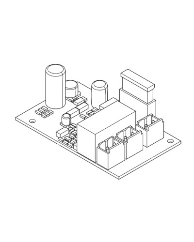 Came LB39 (002LB39) - Плата аварийного питания для подключения и зарядки 2 аккумуляторов, 12 В - 7 Ач в Королеве Запчасти для шлагбаумов и автоматики Pintop.ru