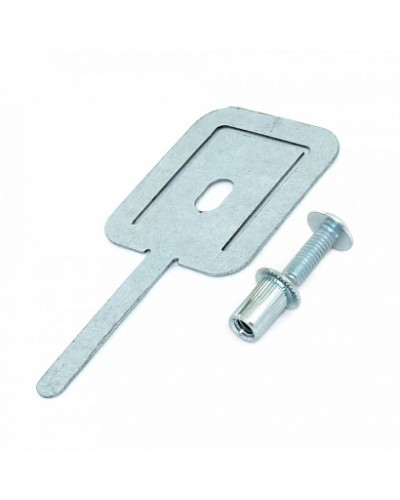 Комплекты для крепления ОКЛ с использованием винта, заклепки и хомута FR ПР-40 (100 шт) Промрукав (PR08.5204) в Королеве Огнестойкие кабельные линии Pintop.ru