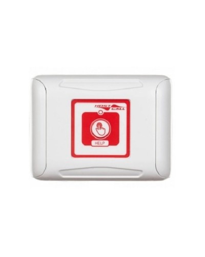 Влагозащищенная радиокнопка вызова Hostcall MP-411W2 в Королеве Система оповещения и трансляции Hostcall Pintop.ru