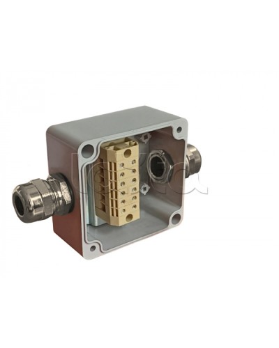 Коробка пылевлагонепроницаемая клеммная G366 А МВ К АЯКС IP66/IP65, 82x80x55 Магнито-контакт в Королеве Распределительные коробки Pintop.ru