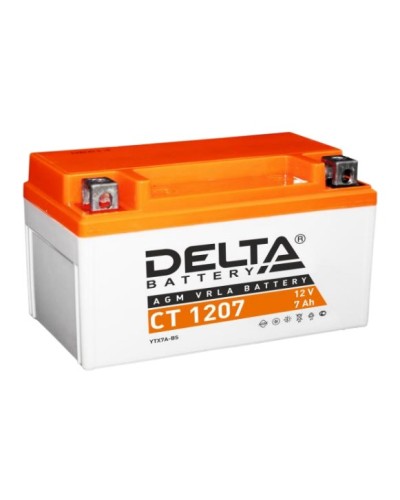 Аккумулятор АКБ 12 - 7 Delta CT 1207* в Королеве Электротехническое оборудование Pintop.ru