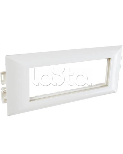 Суппорт с рамкой на 3 поста (45х45) в профиль для кабельных каналов 100х50, 105х50 SPL (100009S) в Королеве Аксессуары для кабель-канала Pintop.ru