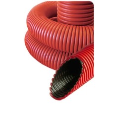 NR075 Гофрированные трубы для прокладки кабеля под землей с протяжкой D75мм (внешн.) (801075)