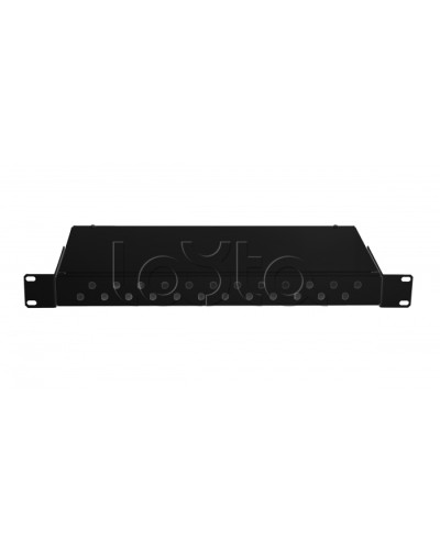 Оптический кросс 19 Essential Line, 1U, до 24 FC/ST портов, стальной, черный NIKOMAX (NMF-RP24FC-WS-ES-1U-BK) в Королеве Кросс оптический Pintop.ru