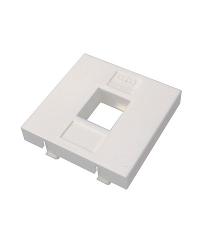 Адаптер Mosaic 45 х 45 мм для модуля Keystone, 1 порт, белый Datarex DR-5301 в Королеве Коммутационные изделия Pintop.ru