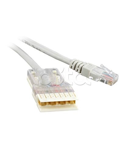 Патч-корд Hyperline PC-110-RJ45-4P-C5e-3M-LSZH-GY в Королеве Патчкорды (медные) Pintop.ru