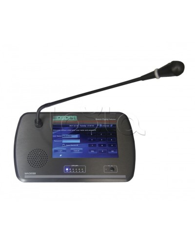 Консоль микрофонная DSPPA MAG-6588 в Королеве Система оповещения и трансляции Dsppa Pintop.ru