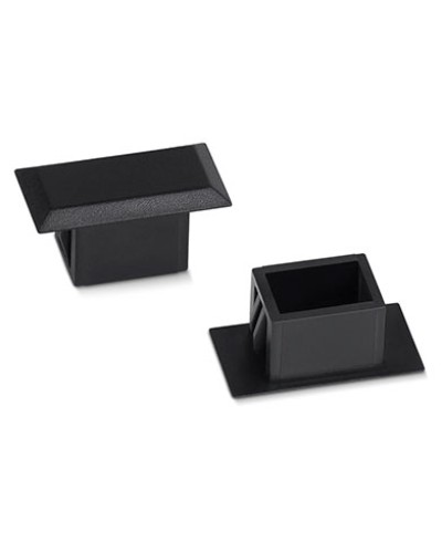 Заглушка SC/Duplex LC оптического кросса Cabeus (CAP-SC/DLC-BK) в Королеве Аксессуары для кабель-канала Pintop.ru