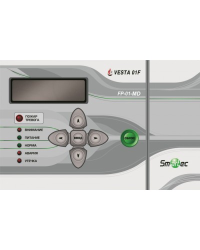 Центральный блок с ЖК дисплеем и клавиатурой Smartec FP-01-MD в Королеве Адресная система охранно-пожарной радиоканальной сигнализации Smartec Pintop.ru