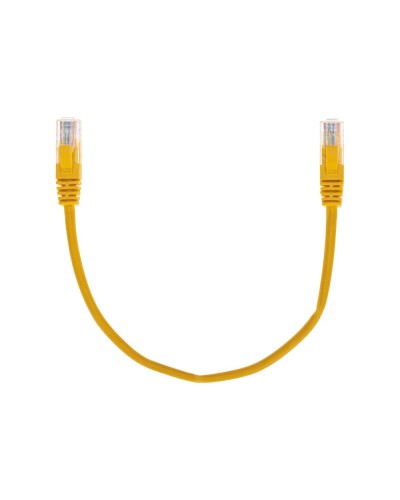 Патч-корд U/UTP, CAT 5e, RJ45-RJ45, 26AWG, LSZH, желтый, 0,3м REXANT 02-0105-03 в Королеве Патчкорды (медные) Pintop.ru