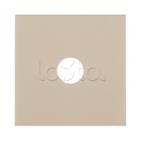 Накладка розетки TV (шампань) LK80 Экопласт (845106-1)