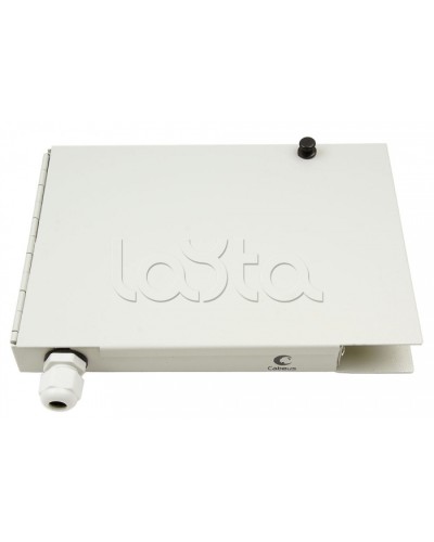 Бокс оптический настенный 19 на 8 SC/LC портов Cabeus JJT-8-SC в Королеве Кросс оптический Pintop.ru