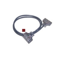 Патч-корд 110 тип - 110 тип, 1 пара, категория 6, 1 м, серый LANMASTER LAN-P4-P4-1.0/6