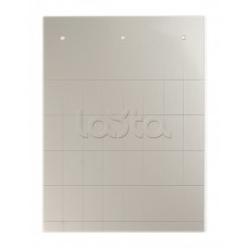 Табличка полужесткая. Установка в держатель. ПВХ-0,5. Металлик DKC TAS4915M