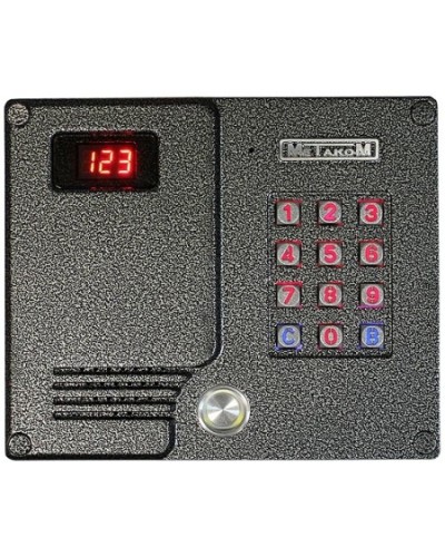 Многоабонентный антивандальный блок вызова Метаком МК2007-ТМЕ в Королеве Блоки вызова многоабонентные Pintop.ru