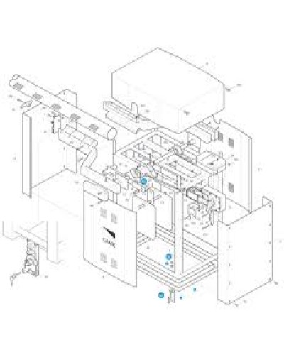 Корпус шлагбаума G4000N Came 119RIG228 в Королеве Запчасти для шлагбаумов и автоматики Pintop.ru