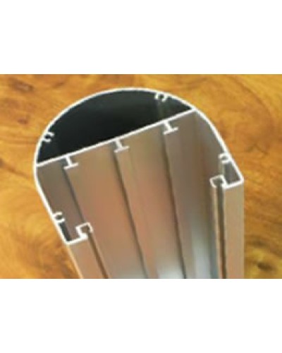 Колонна алюминевая под суппорт (односторонняя) 350мм Экопласт 70135 в Королеве Системы лючков и колонн Pintop.ru