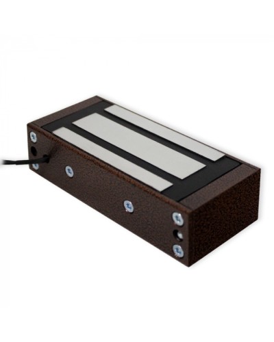 Замок электромагнитный Олевс М1-200 с планкой медный антик в Королеве Электромагнитные замки Pintop.ru