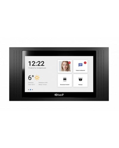 IP-видеодомофон BAS-IP AT-07L BLACK в Королеве Вызывные IP панели Pintop.ru