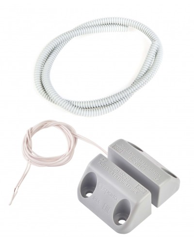 Извещатель охранный точечный магнитоконтактный накладной Комплектстройсервис ИО 102-20 Б2П (2) (пластиковый рукав) в Королеве Извещатели охранные Pintop.ru