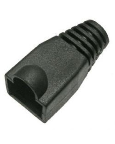 Колпачки защитные для кабеля 6,0мм cat.5, на соединение коннектора с кабелем (черный) TWT TWT-BO-6.0-BK/100 в Королеве Коннекторы Pintop.ru