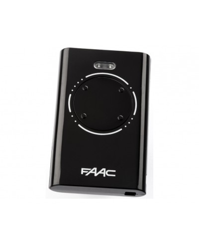 Брелок-передатчик 4-канальный Faac 7870081 (черный) в Королеве Устройства радиоуправления для шлагбаумов и автоматики Pintop.ru